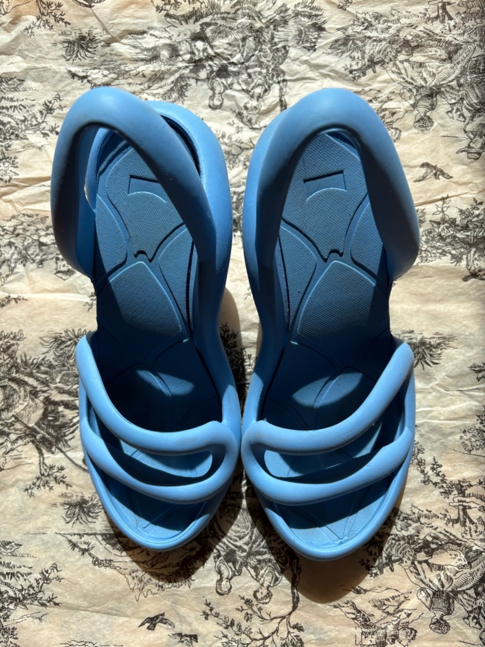 Camper Kobarah Blue Sandals size 6 / 36 - Picture 3 of 4